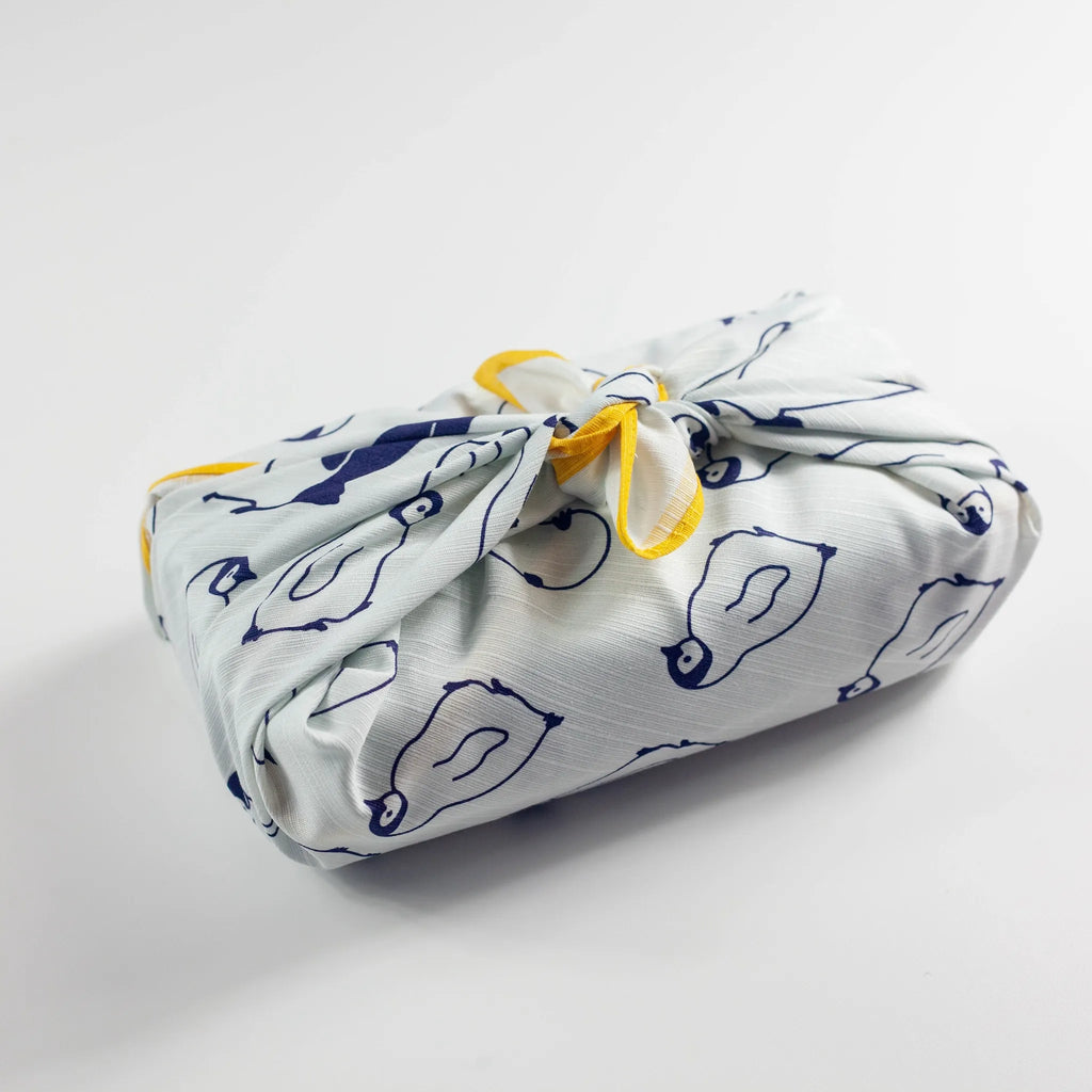 Furoshiki-pinguïns (50 cm)