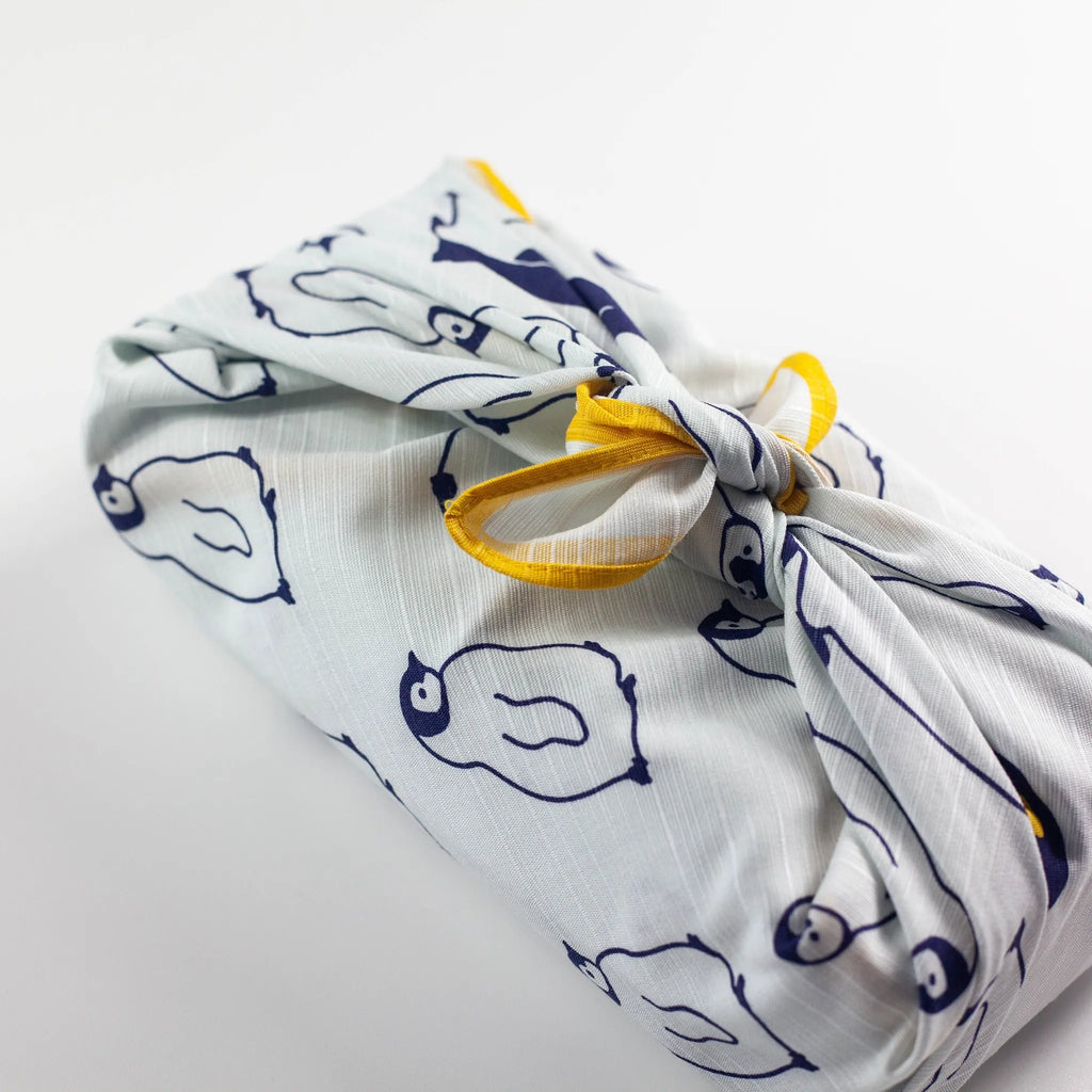 Furoshiki-pinguïns (50 cm)