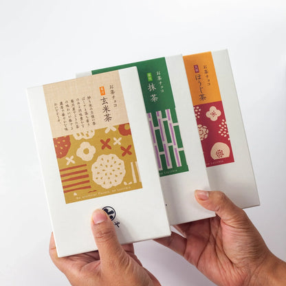 Chocolats au thé vert japonais