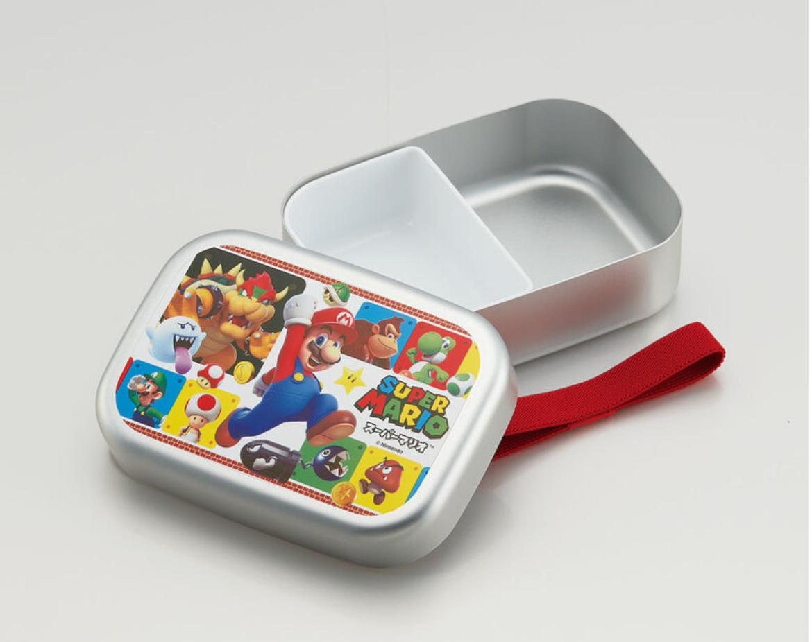 Bentobox in alluminio di Super Mario