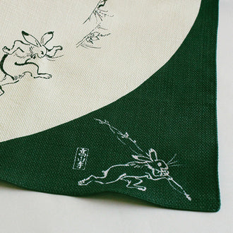 Furoshiki Chôjûgiga (vert, 68 cm)
