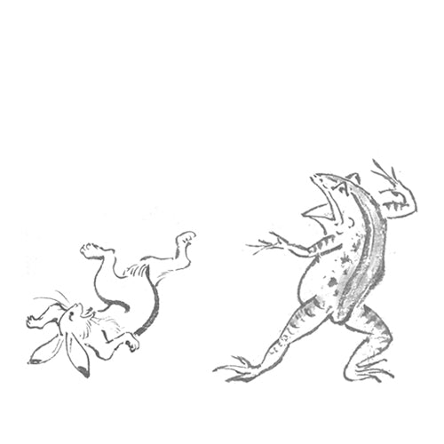 Furoshiki Chôjûgiga (vert, 68 cm)