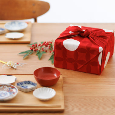 Furoshiki Hare Tsutsumi - Shippo (rosso, 70 cm)