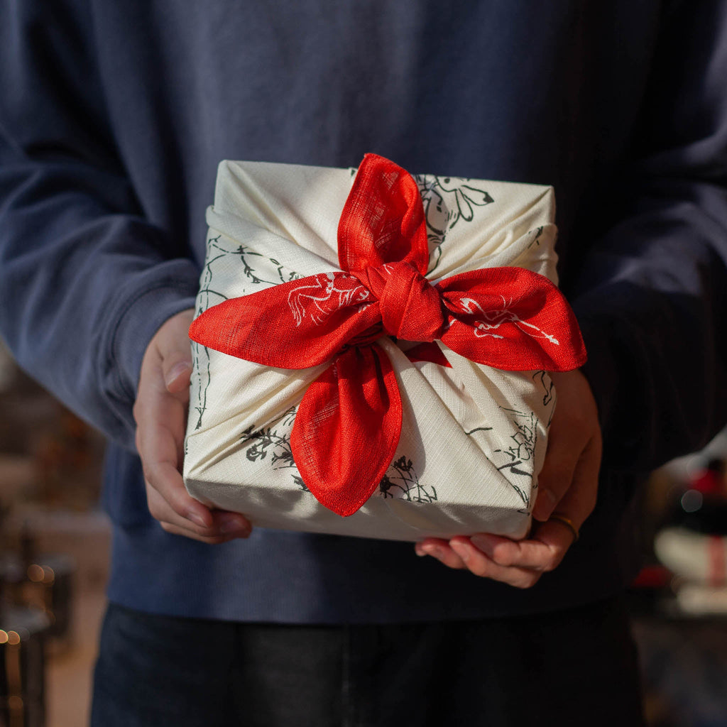 Furoshiki Chôjûgiga (rouge, 68 cm)