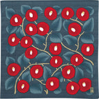 Furoshiki Wrapping Cloth | Tsubaki Navy Blue by Yamada Seni - Bento&co Japanese Bento Lunch Boxes and Kitchenware Specialists