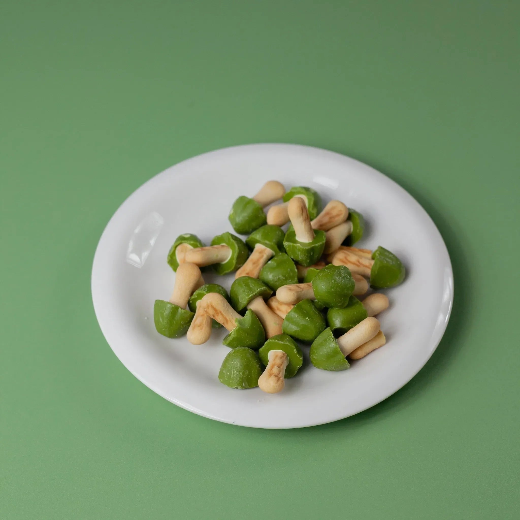 Biscotti Kinoko no Yama - Gusto Matcha