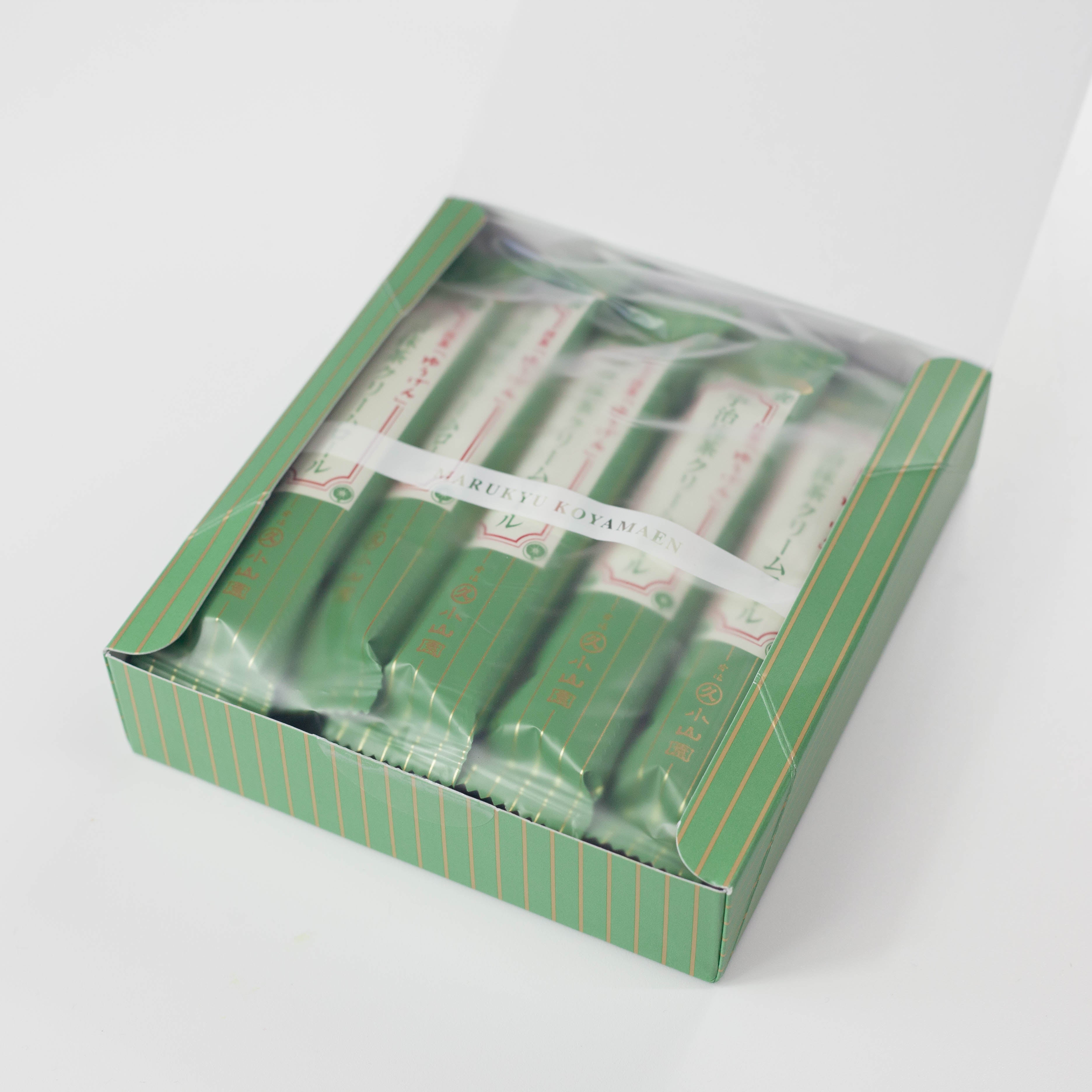 Rotoli di tè verde Matcha Uji