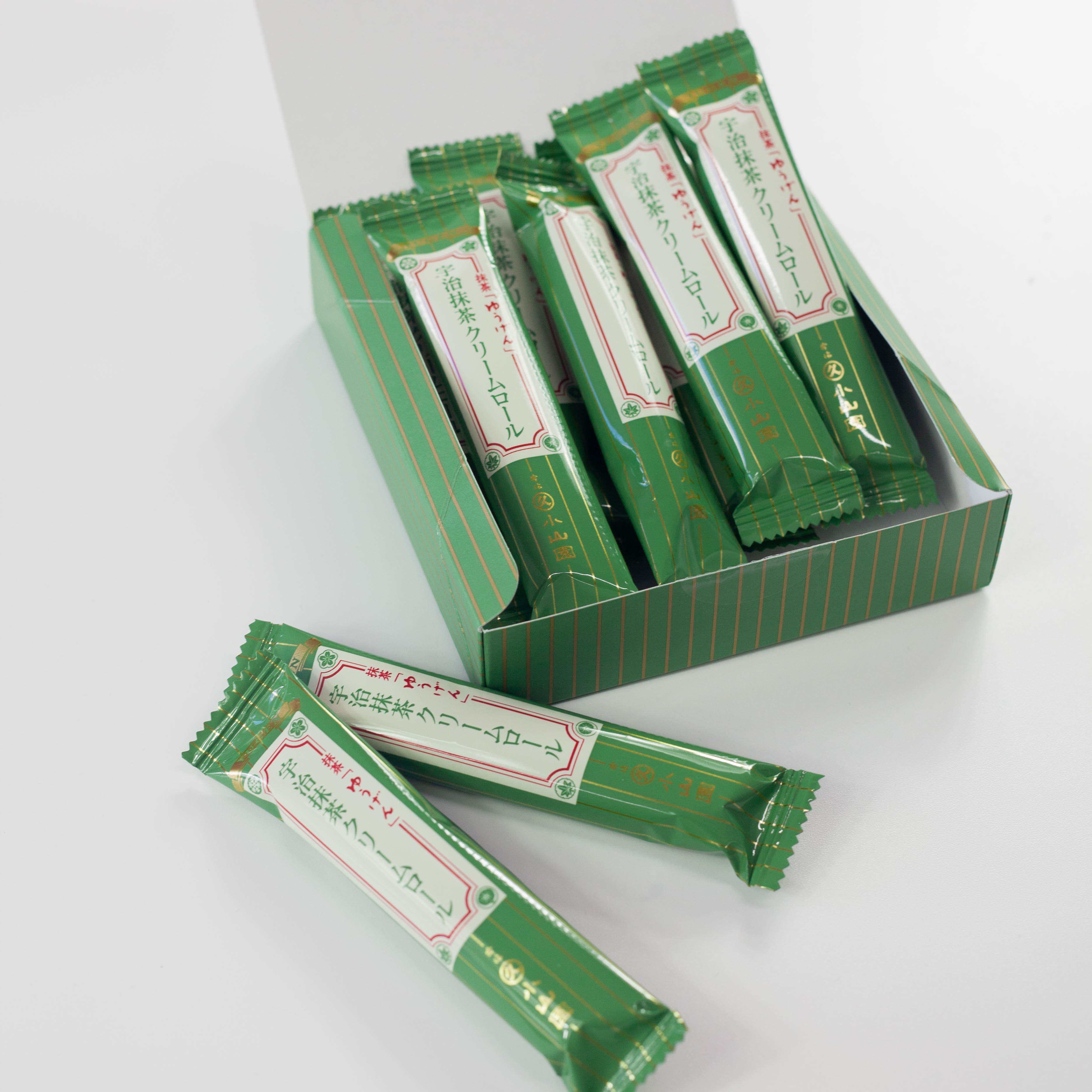 Rotoli di tè verde Matcha Uji