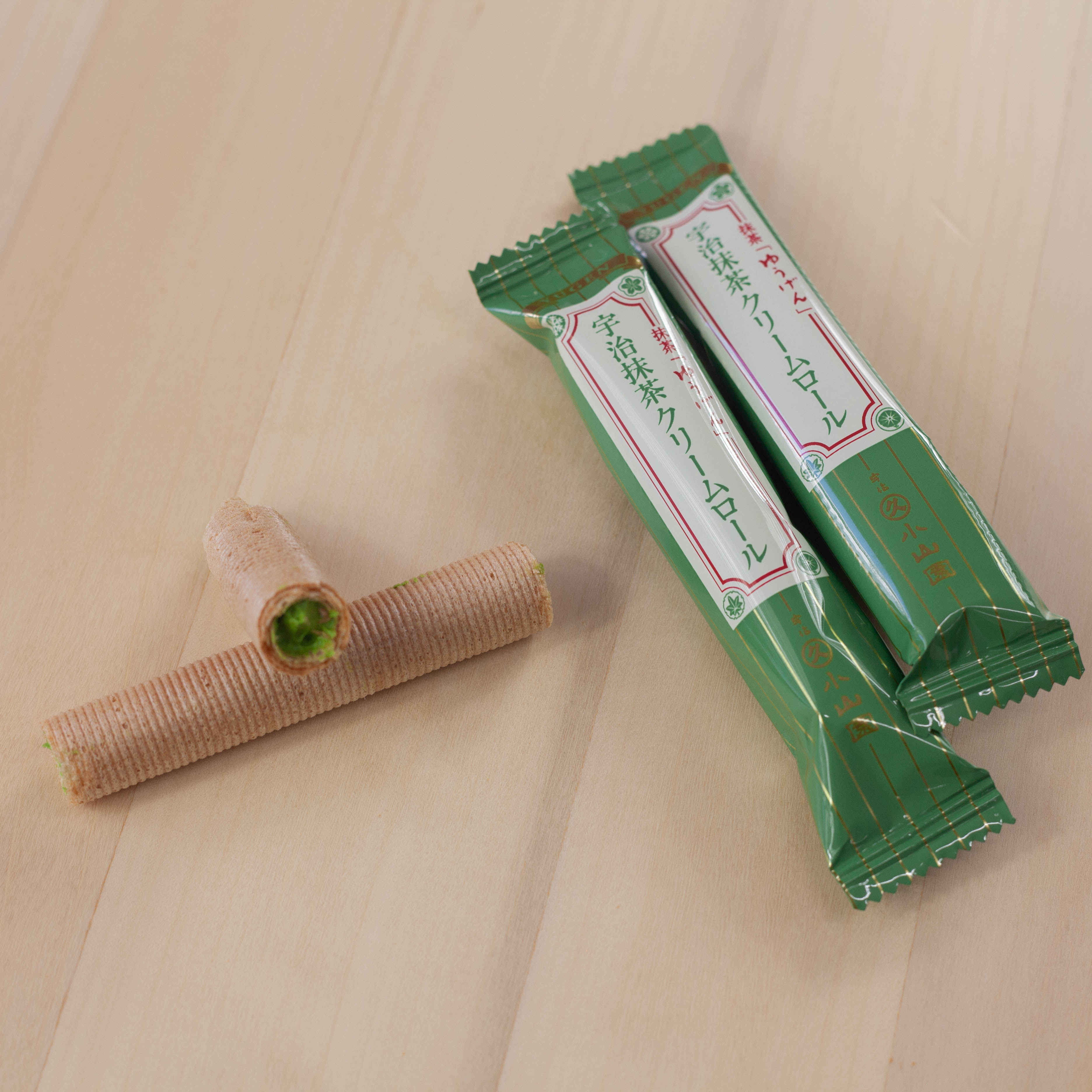 Rotoli di tè verde Matcha Uji