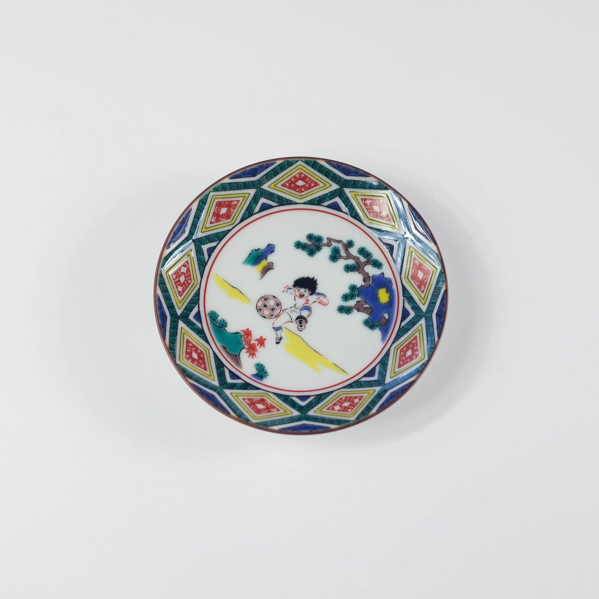 Petites Assiettes Kutani Yaki Olive et Tom