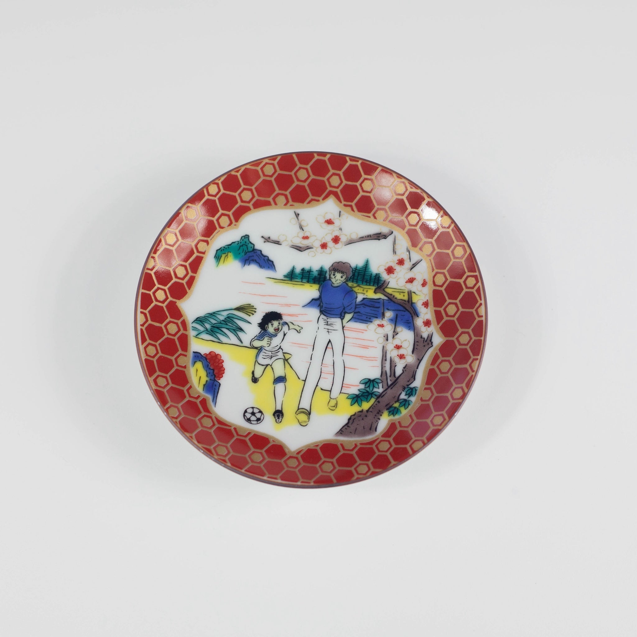 Petites Assiettes Kutani Yaki Olive et Tom