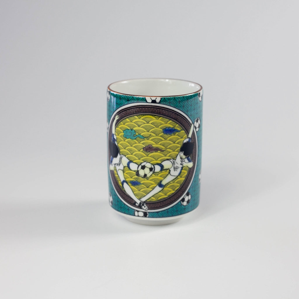 Tasses à Thé Kutani Yaki Olive et Tom