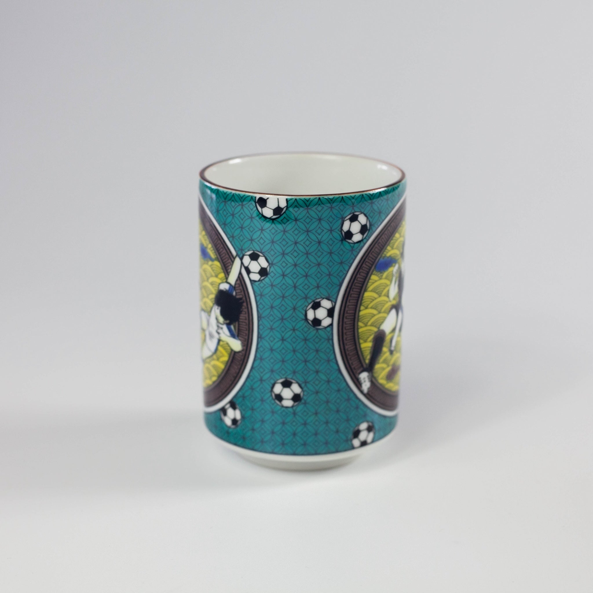 Tasses à Thé Kutani Yaki Olive et Tom