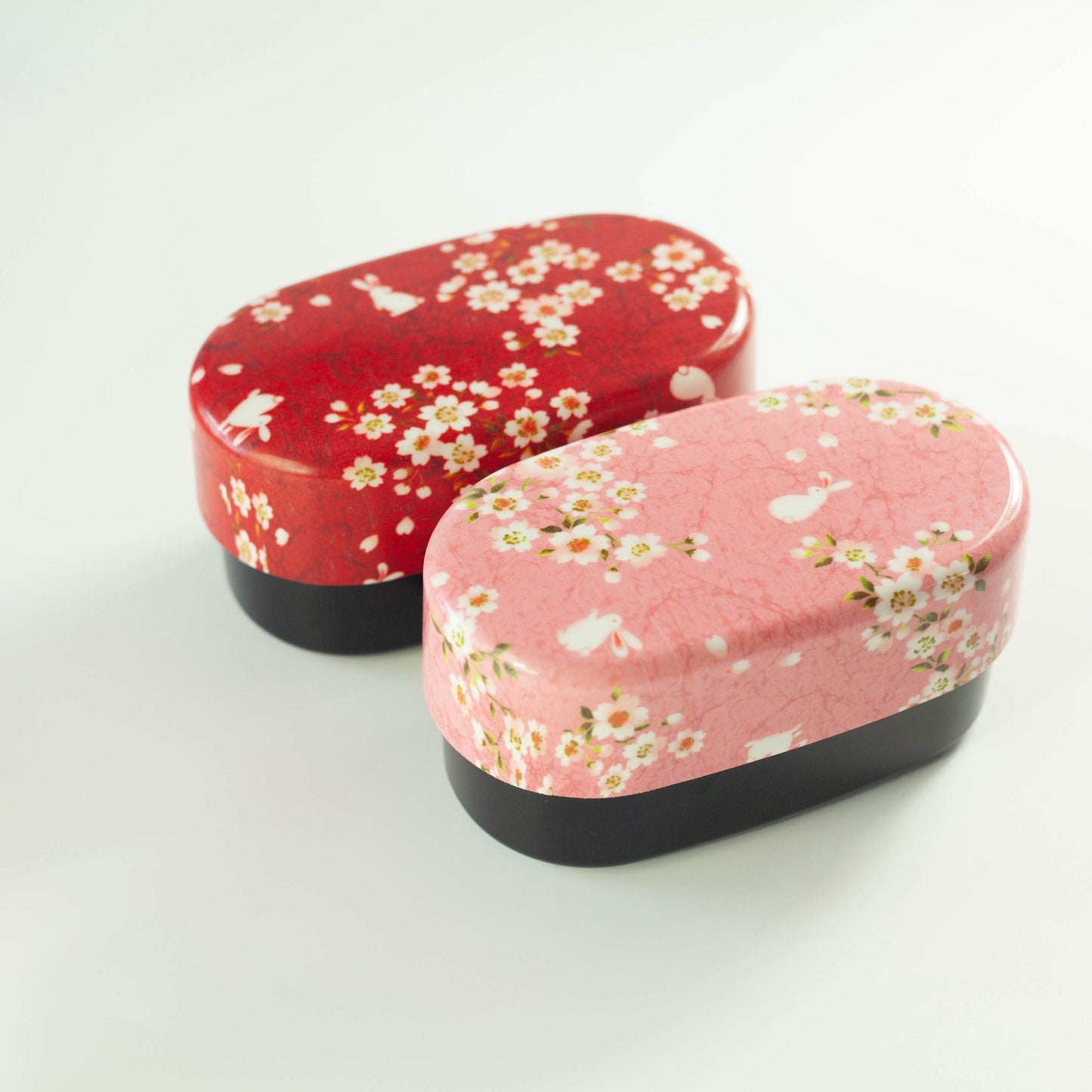 Bento Sakura Usagi (roze, 830 ml)