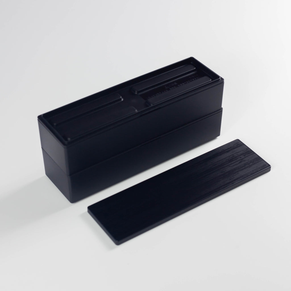 Bento Kuro Mokume (long, 840 ml)