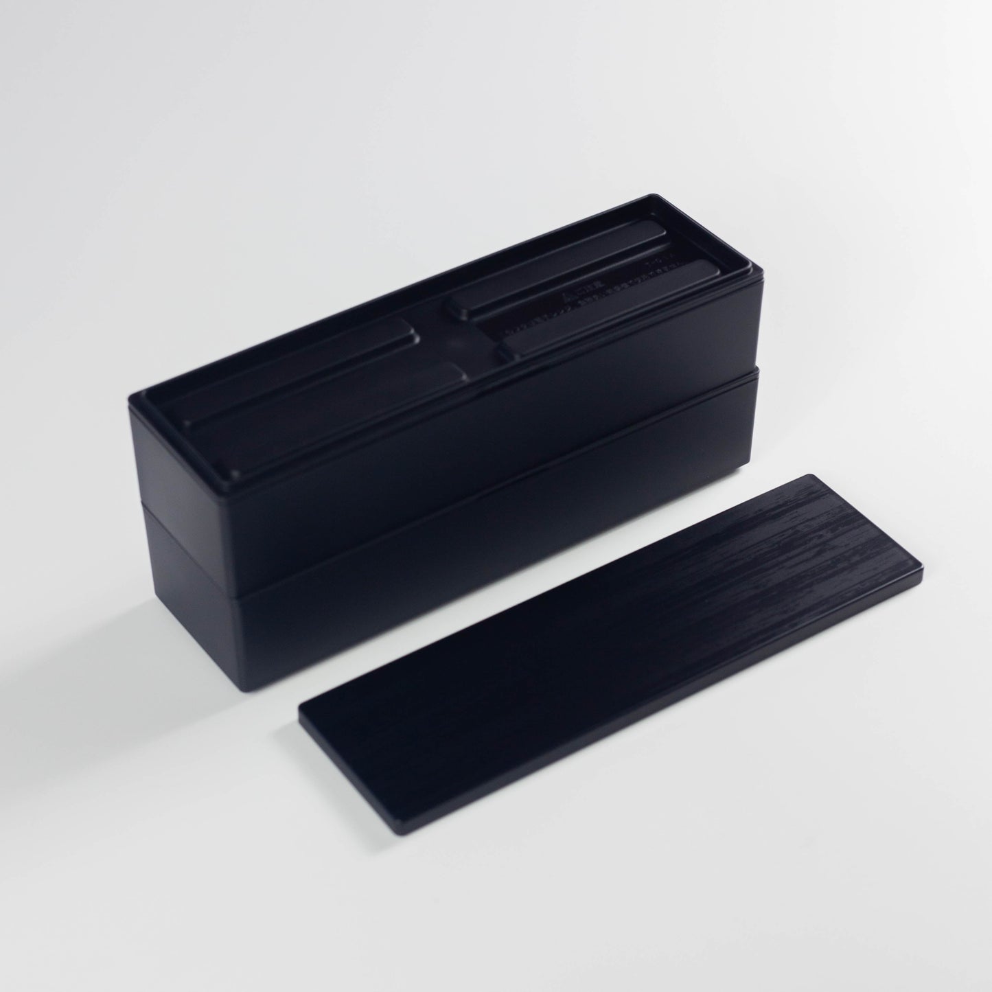 Bento Kuro Mokume (long, 840 ml)