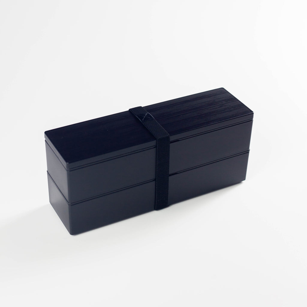 Bento Kuro Mokume (long, 840 ml)