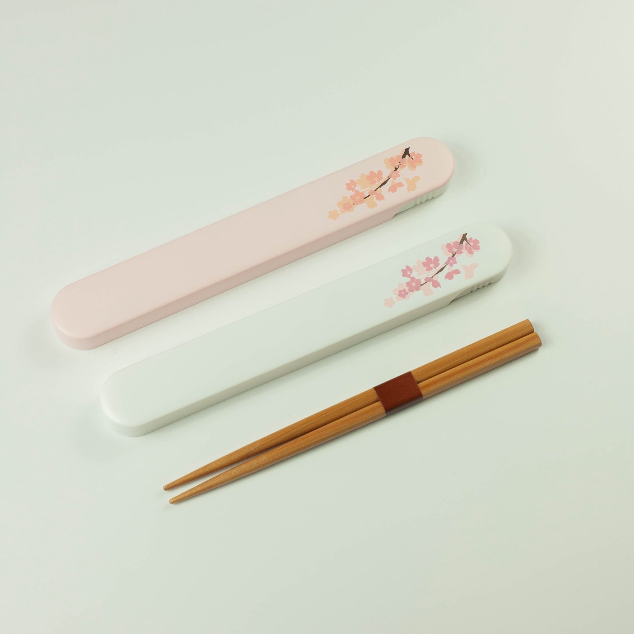 Hanami eetstokjes (wit, 18 cm)