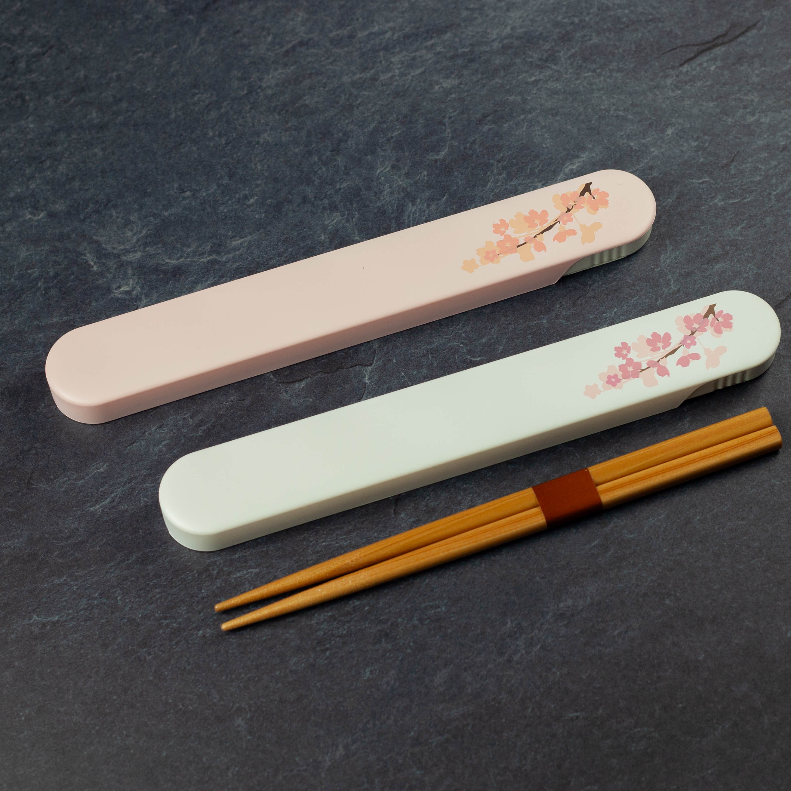 Hanami eetstokjes (wit, 18 cm)