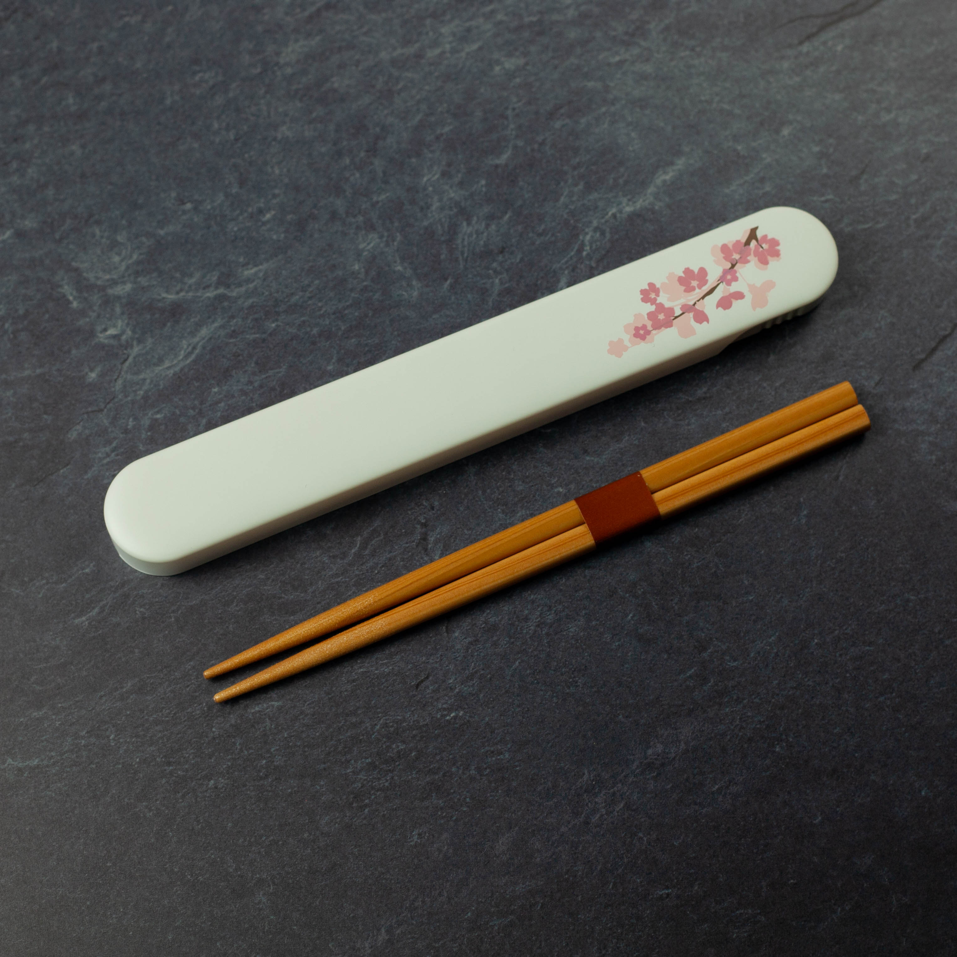 Hanami eetstokjes (wit, 18 cm)