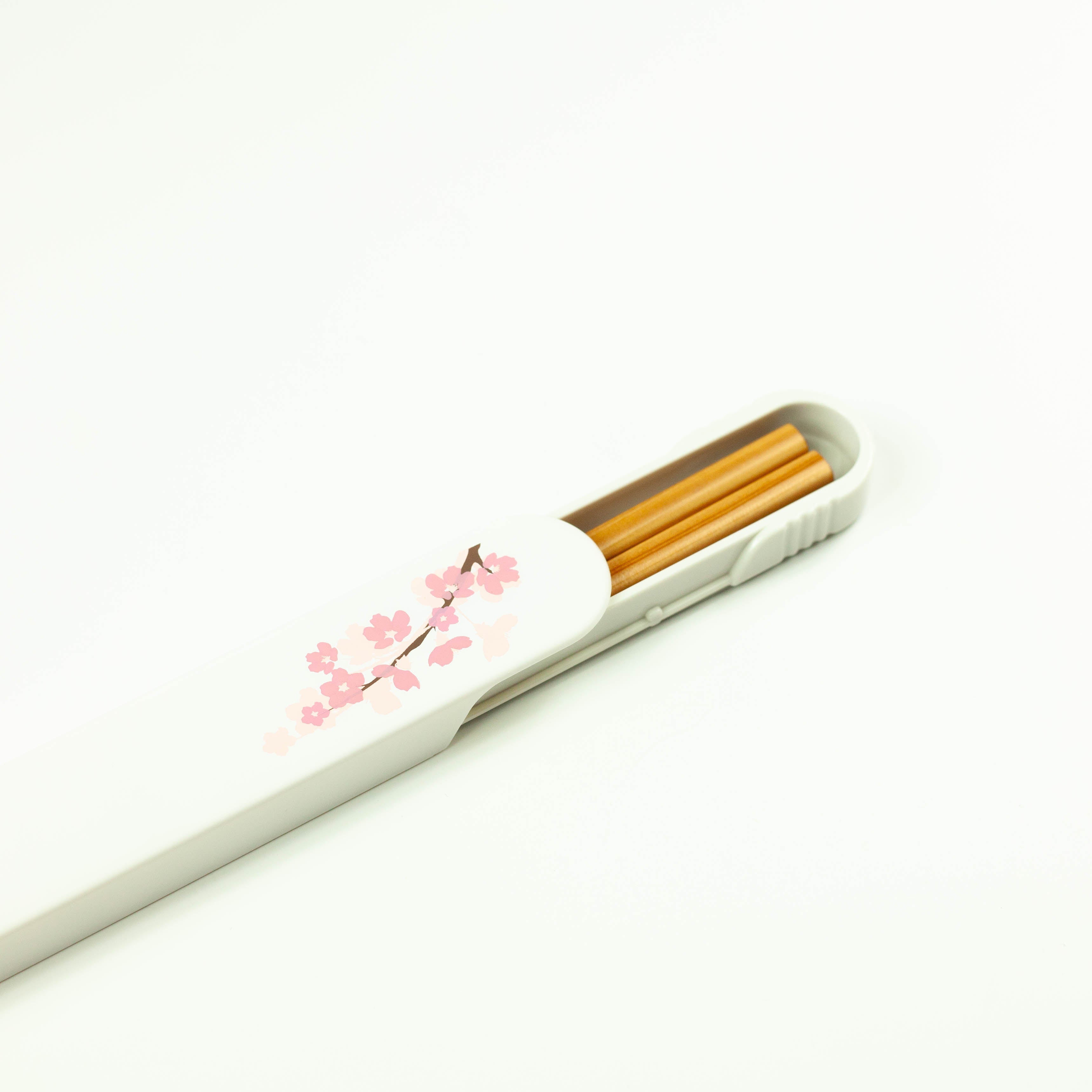 Hanami eetstokjes (wit, 18 cm)