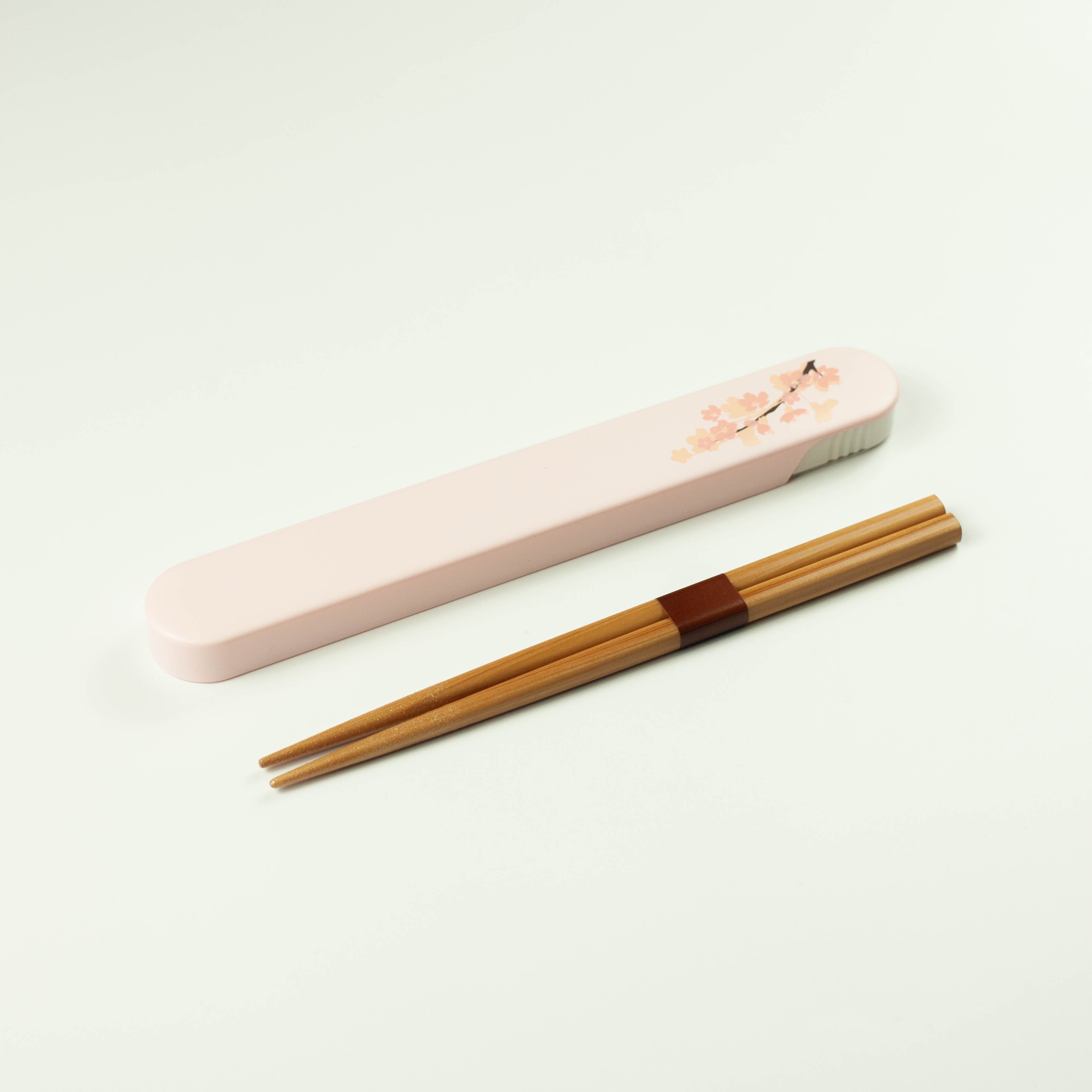 Hanami eetstokjes (roze, 18 cm)