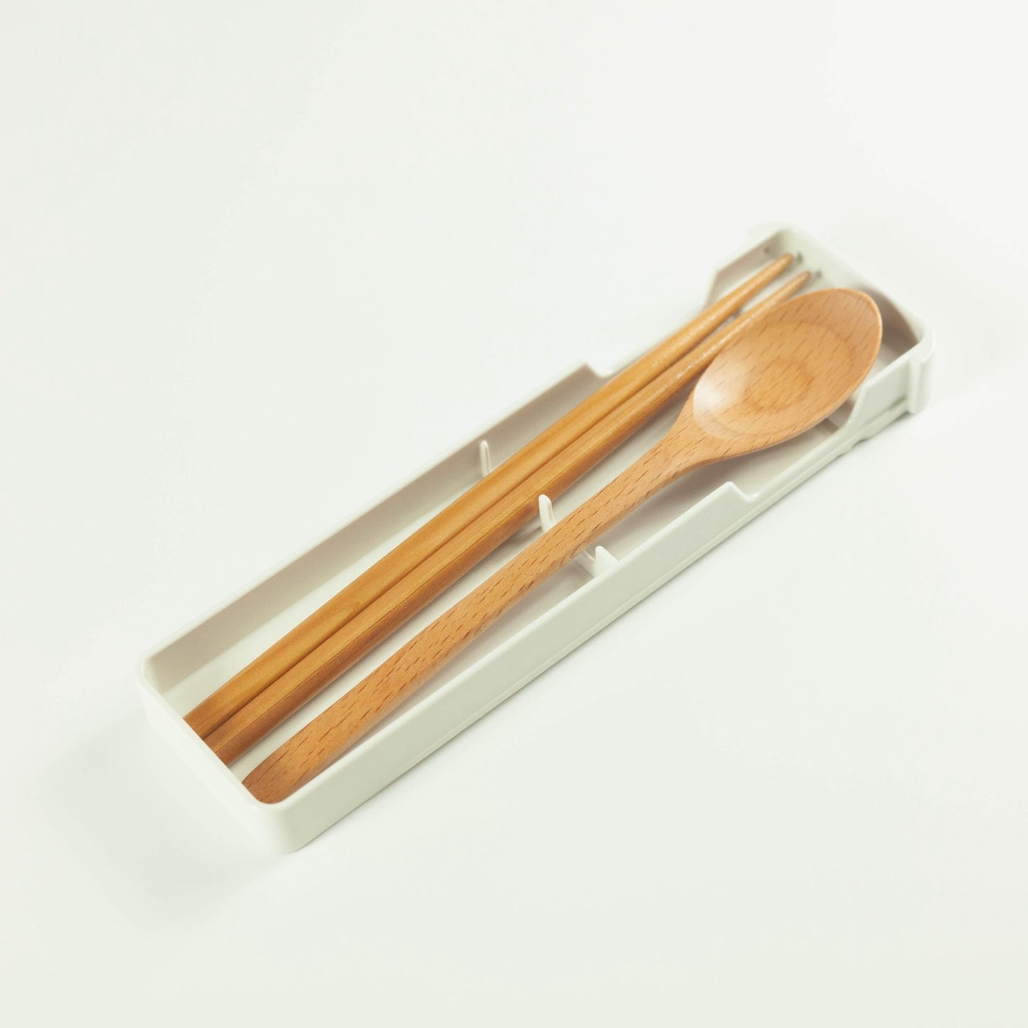 Set de couverts en bois (clair)