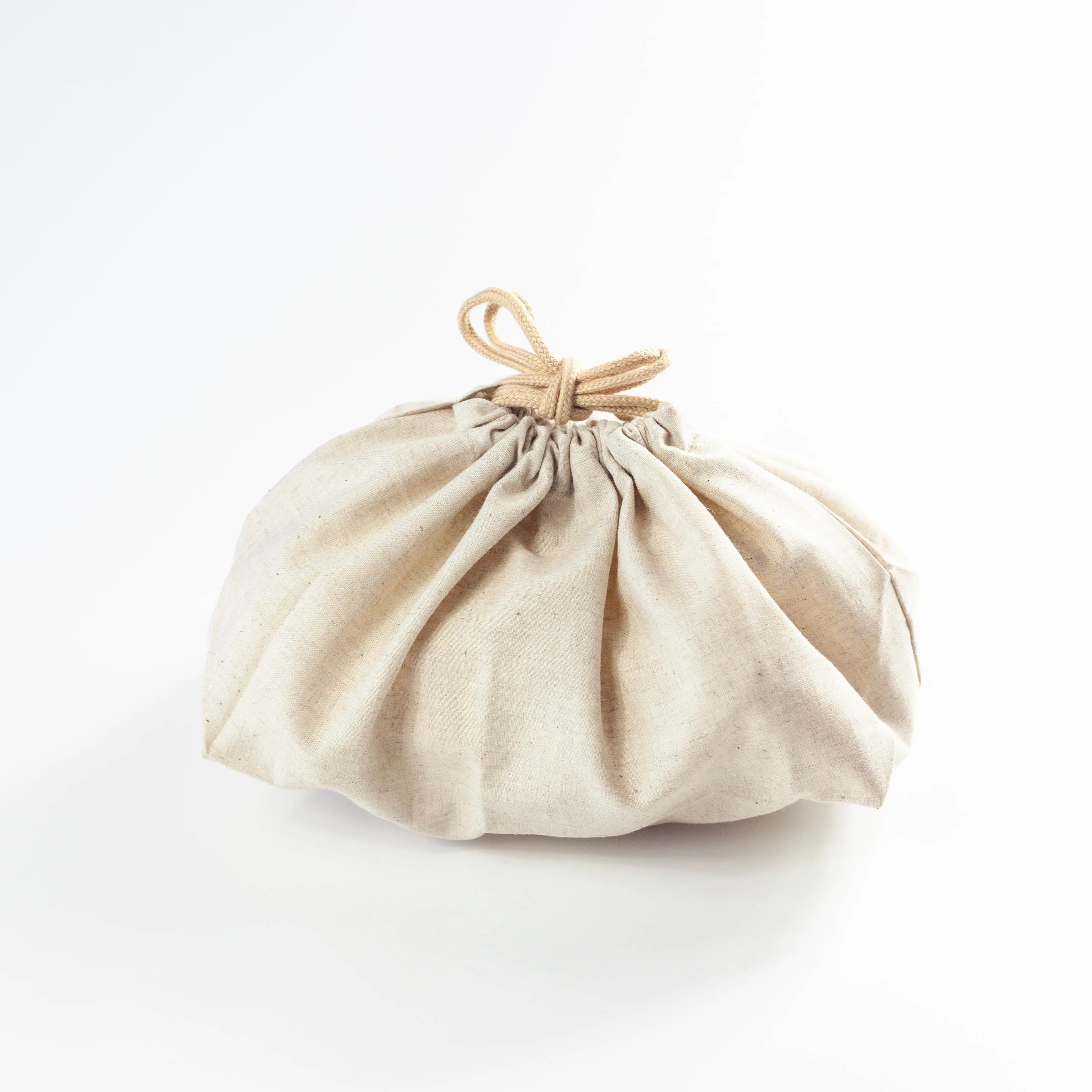 Sac en lin (ivoire, large)