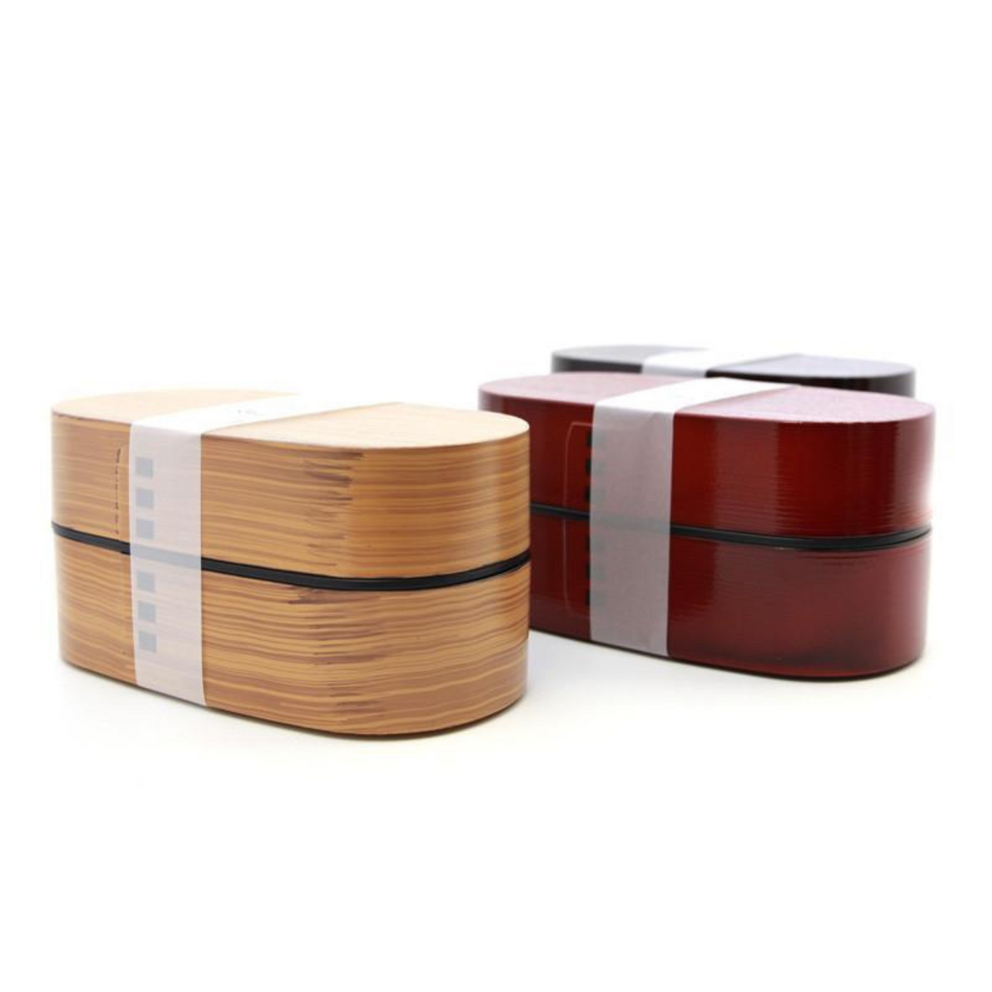 Bento Mokume Nuri Wappa (marrone)