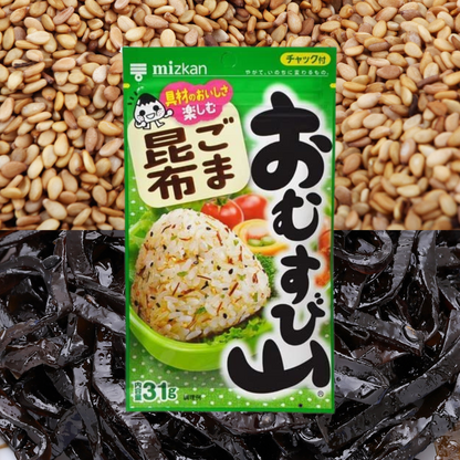 Furikake Omusubi Yama - Goma Konbu