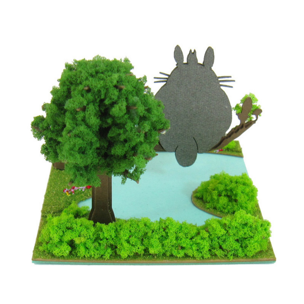 Miniatuart Ghibli - Mon Voisin Totoro : Totoro, Satsuki et Mei
