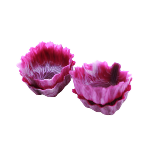 Veggie Cups - Carrées (violettes)