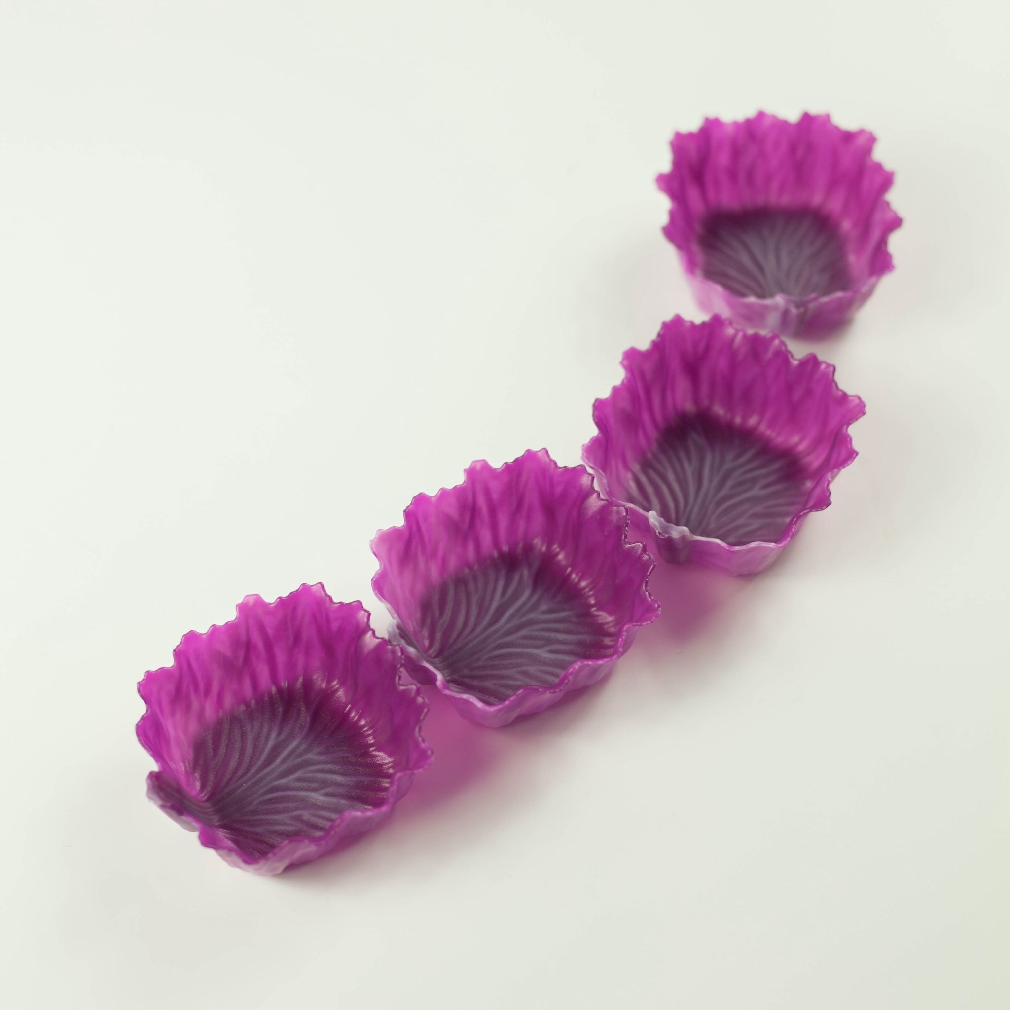 Veggie Cups - Carrées (violettes)