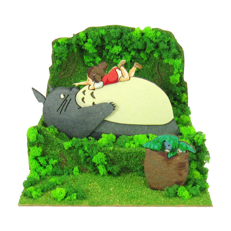 Miniatuart Ghibli - Mon Voisin Totoro : Mei & Totoro