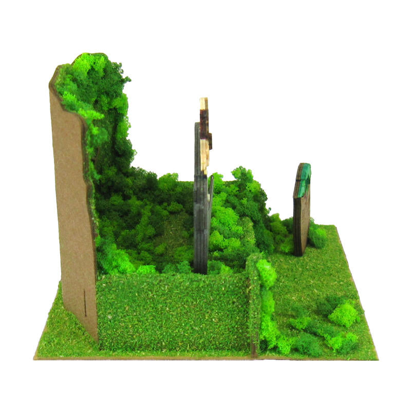 Miniatuart Ghibli - Mon voisin Totoro : Mei & Totoro
