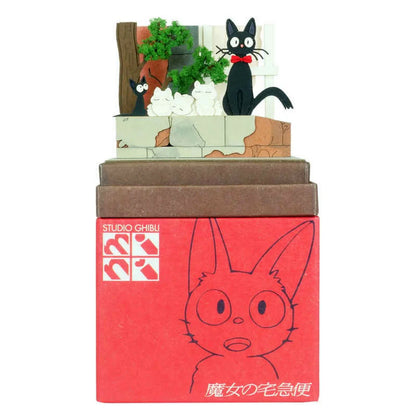 Miniatuart Ghibli - Kiki la petite sorcière : Jiji et les chatons