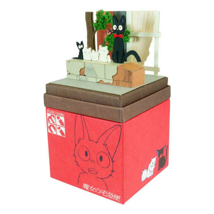 Miniatuart Ghibli - Kiki la petite sorcière : Jiji et les chatons