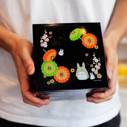 Wagasa Totoro picknick bento (15 cm, 2 lagen)