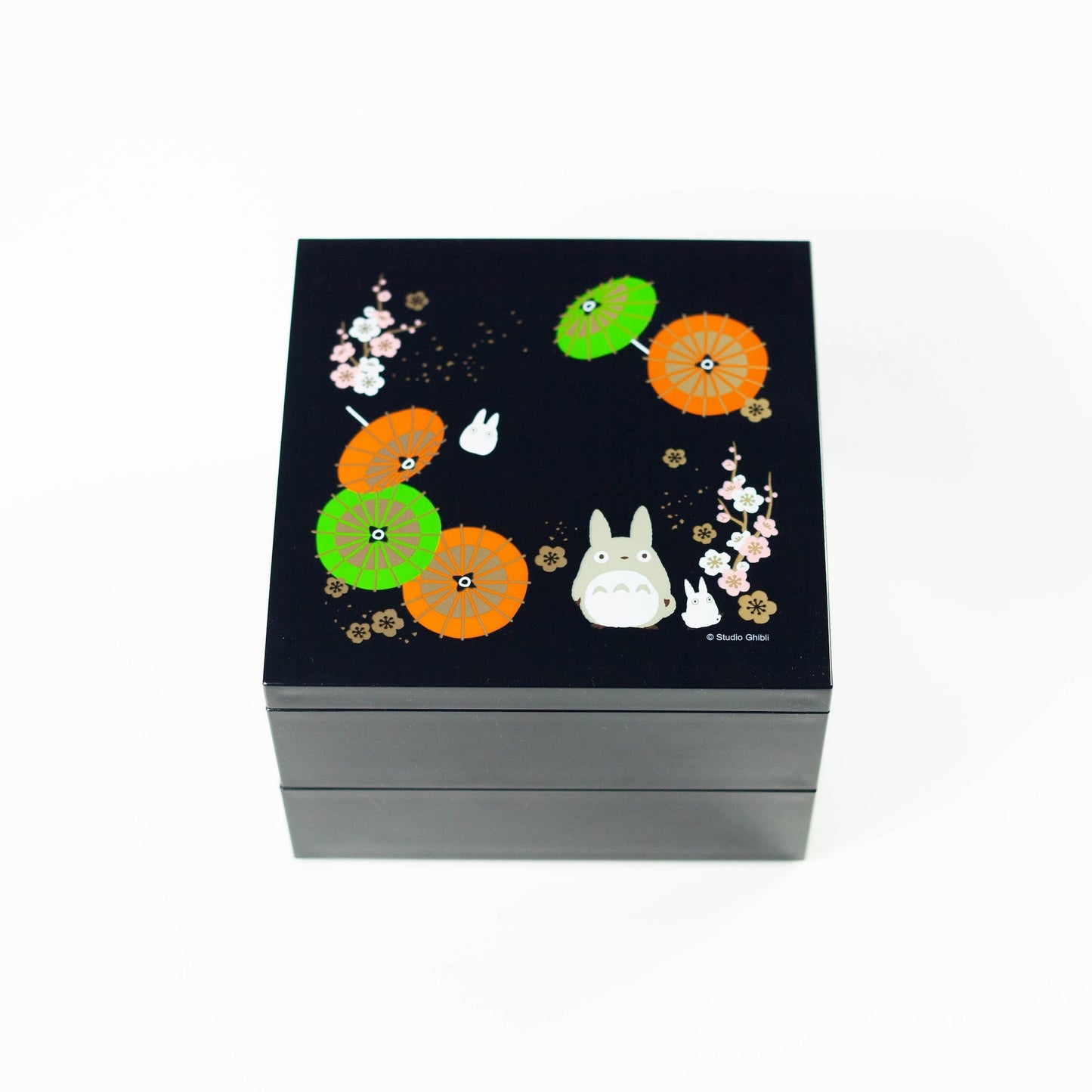 Wagasa Totoro picknick bento (15 cm, 2 lagen)