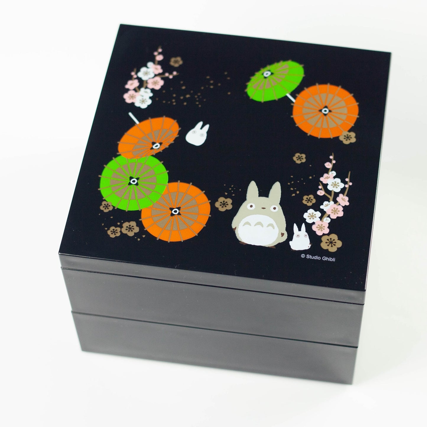 Wagasa Totoro picknick bento (15 cm, 2 lagen)