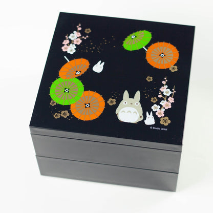 Wagasa Totoro picknick bento (15 cm, 2 lagen)