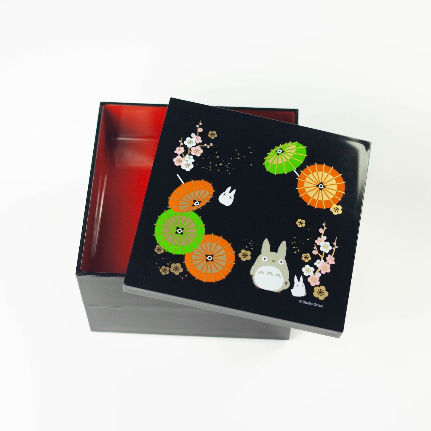 Wagasa Totoro picknick bento (15 cm, 2 lagen)