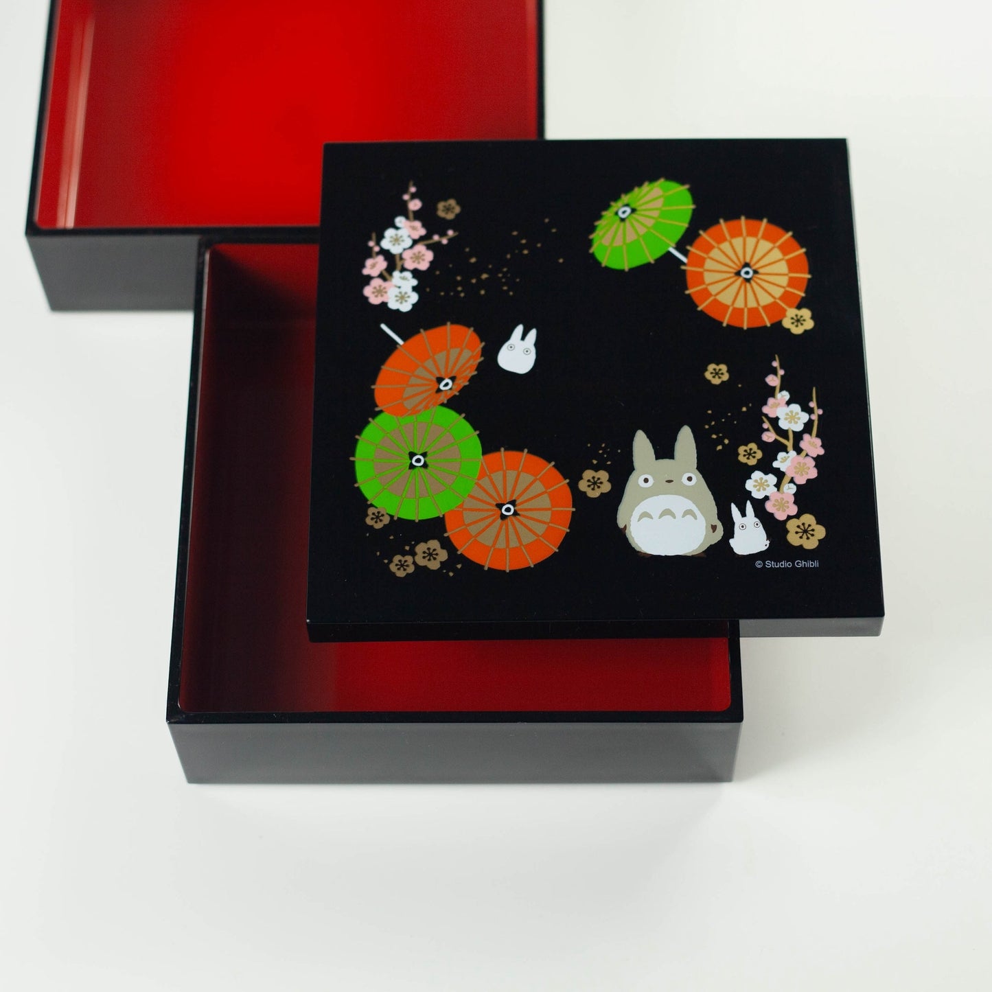 Wagasa Totoro picknick bento (15 cm, 2 lagen)