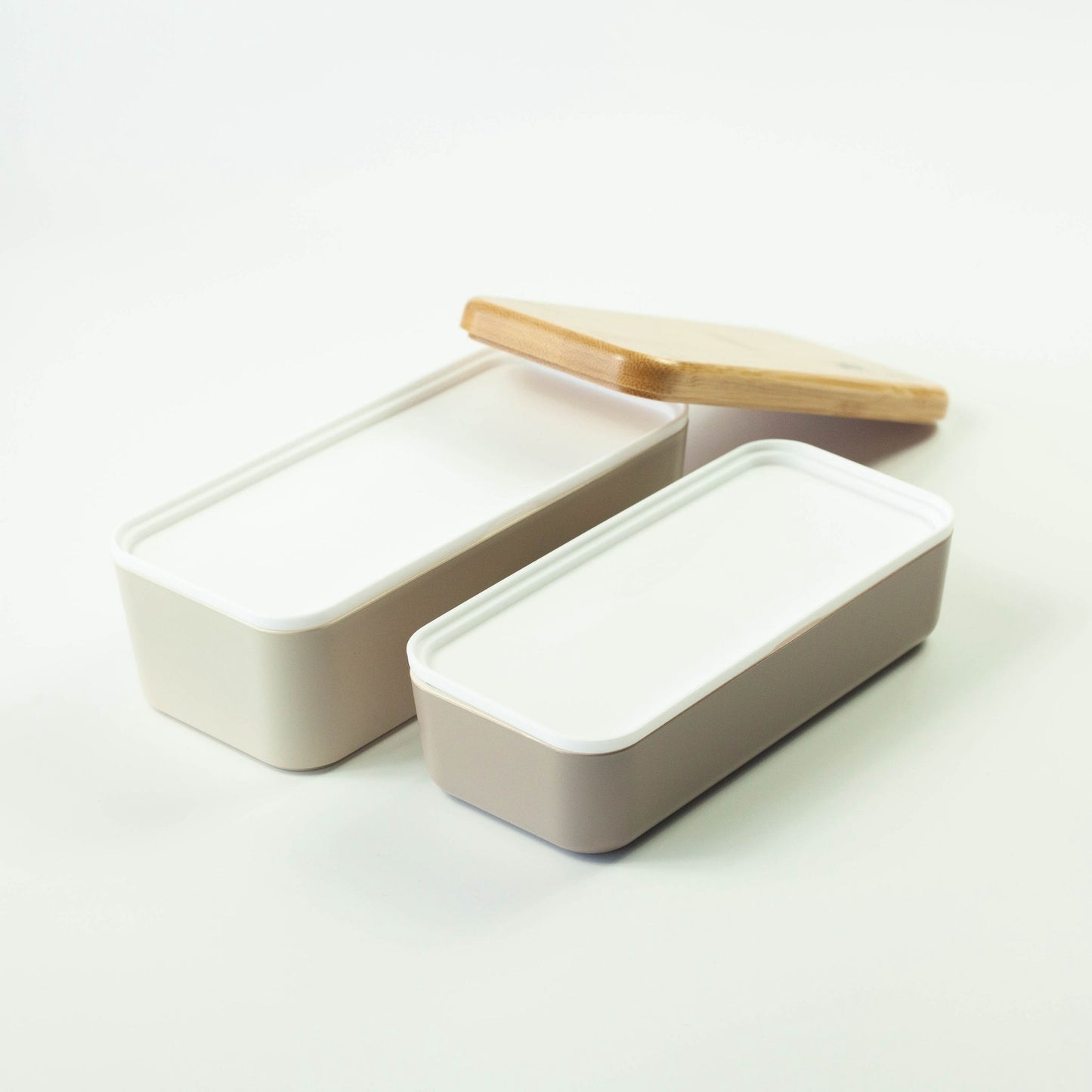 Bento Arbre rectangulaire (beige, 730 ml)