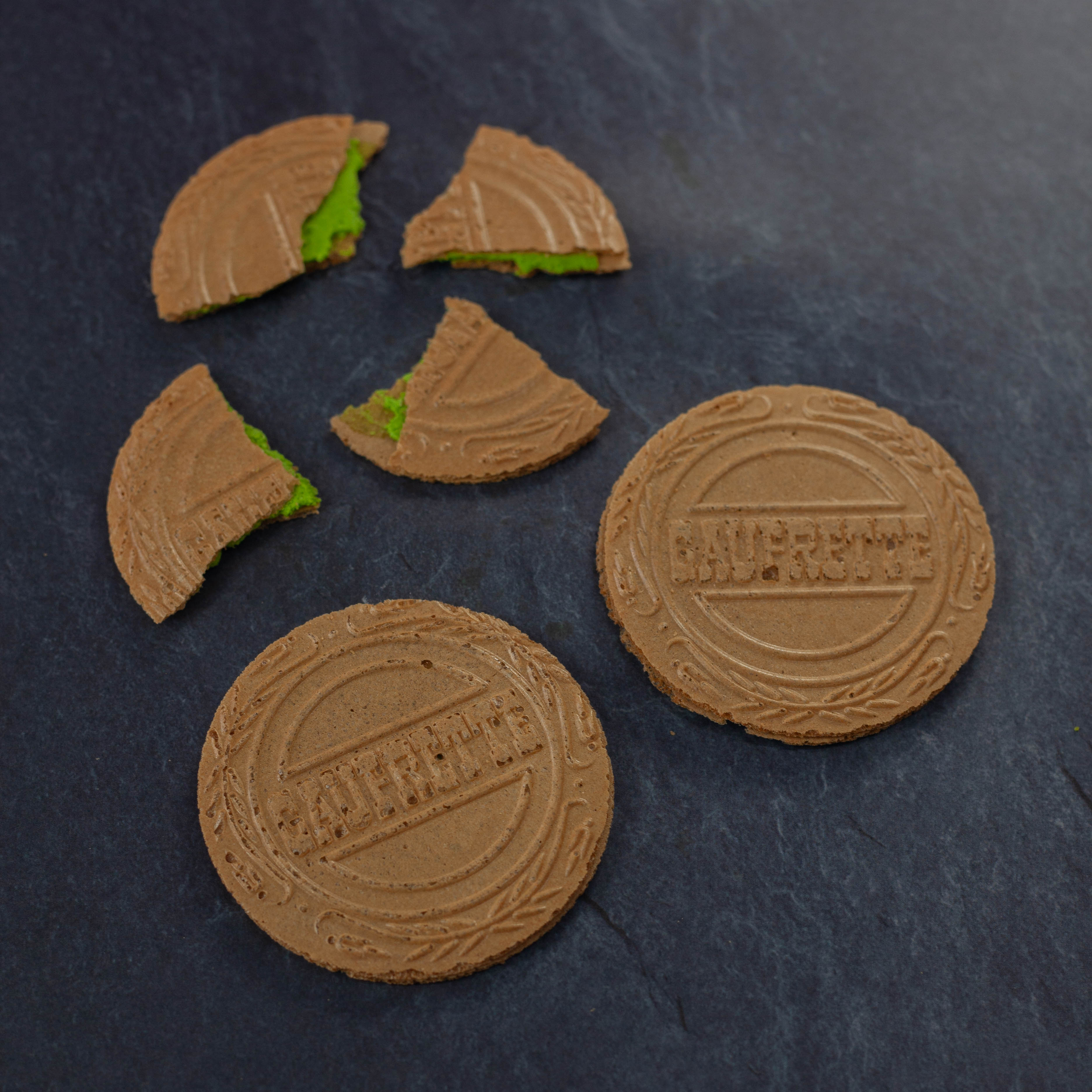 Wafer al tè verde Matcha Uji