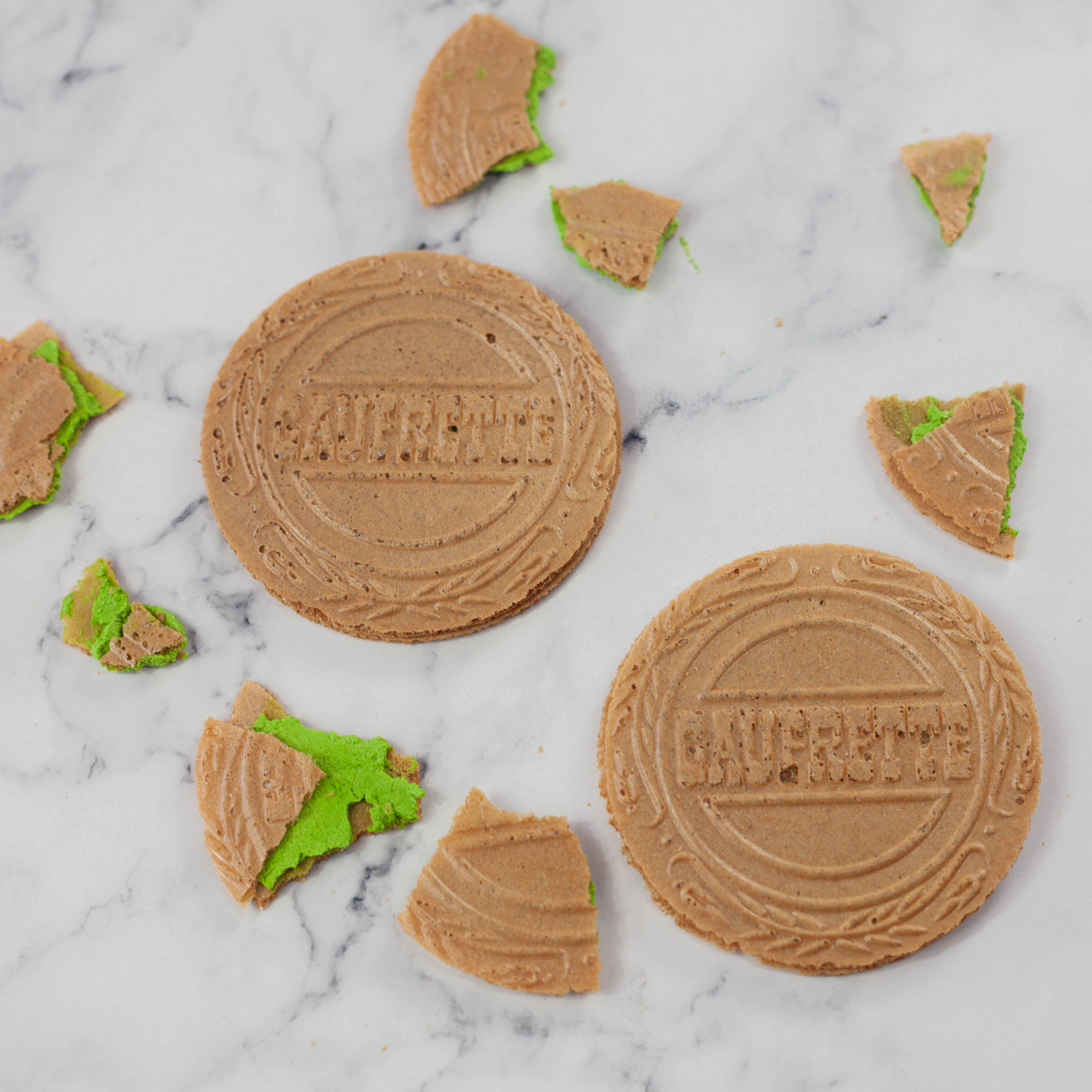 Wafer al tè verde Matcha Uji