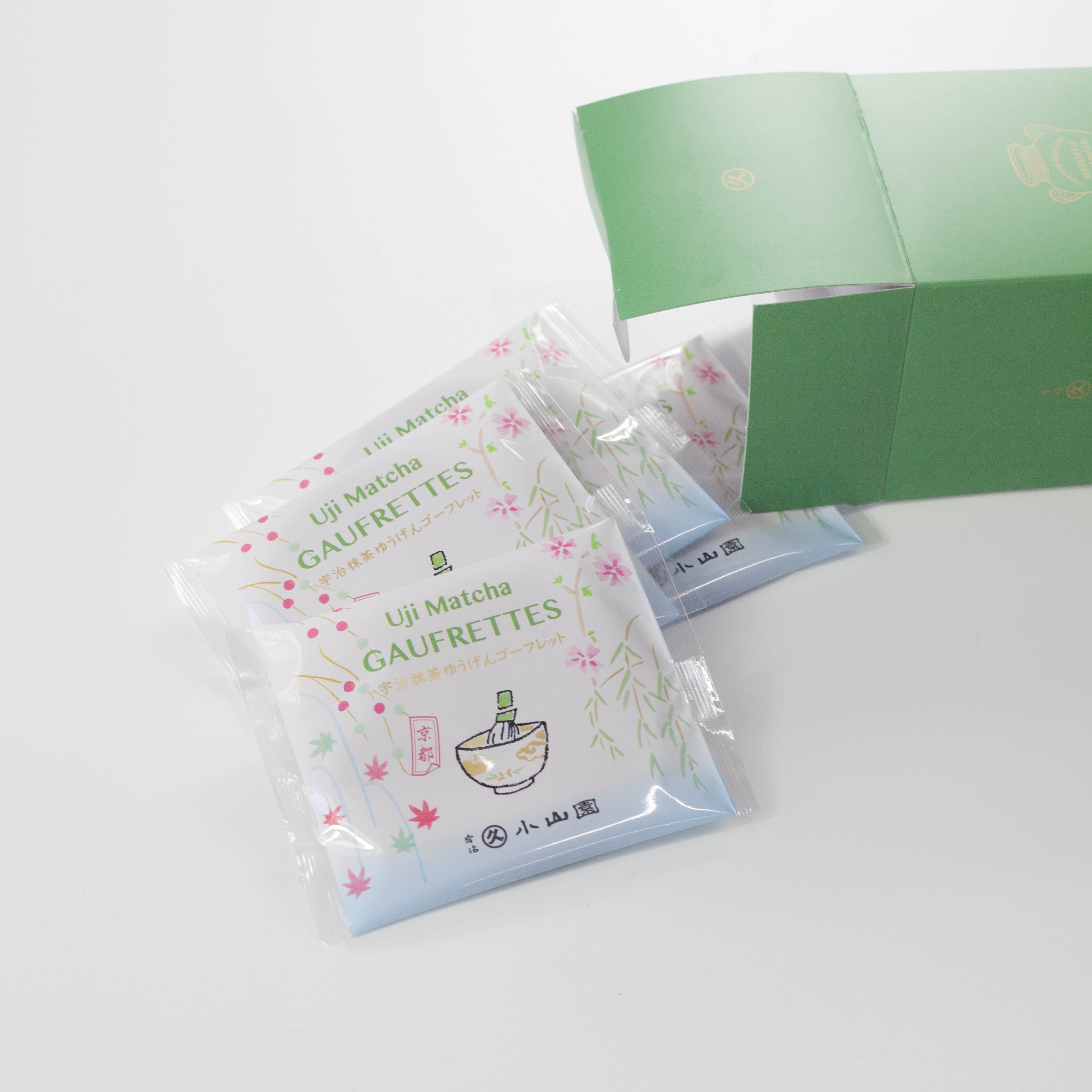 Wafer al tè verde Matcha Uji