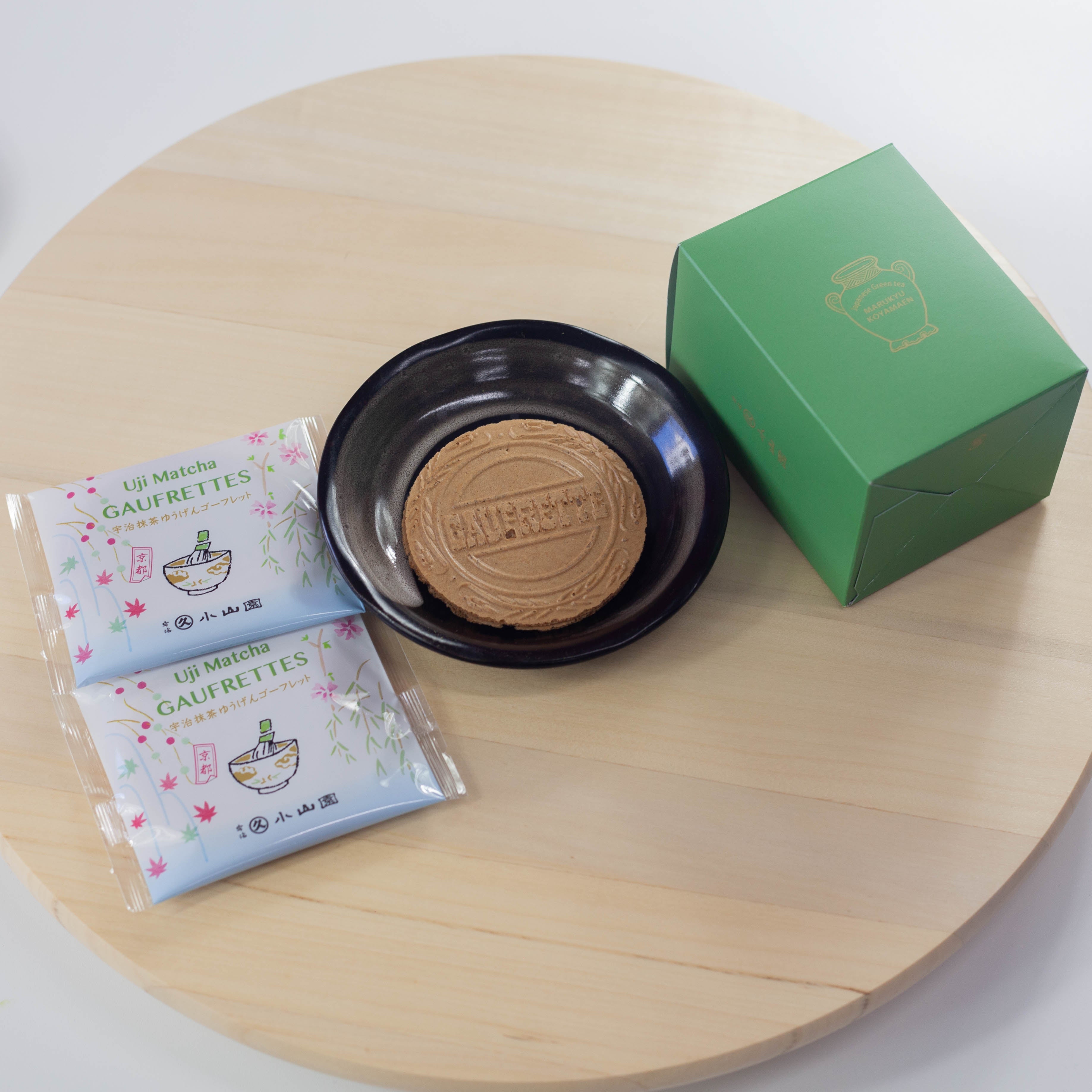 Wafer al tè verde Matcha Uji