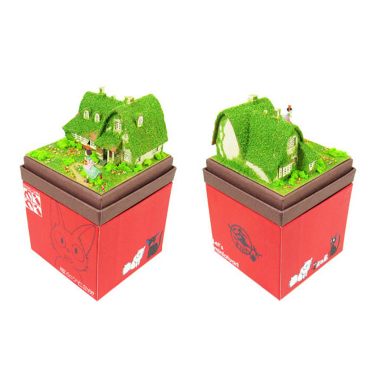 Miniatuur Ghibli - Kiki's bezorgservice: Het Okinohuis (klein formaat)