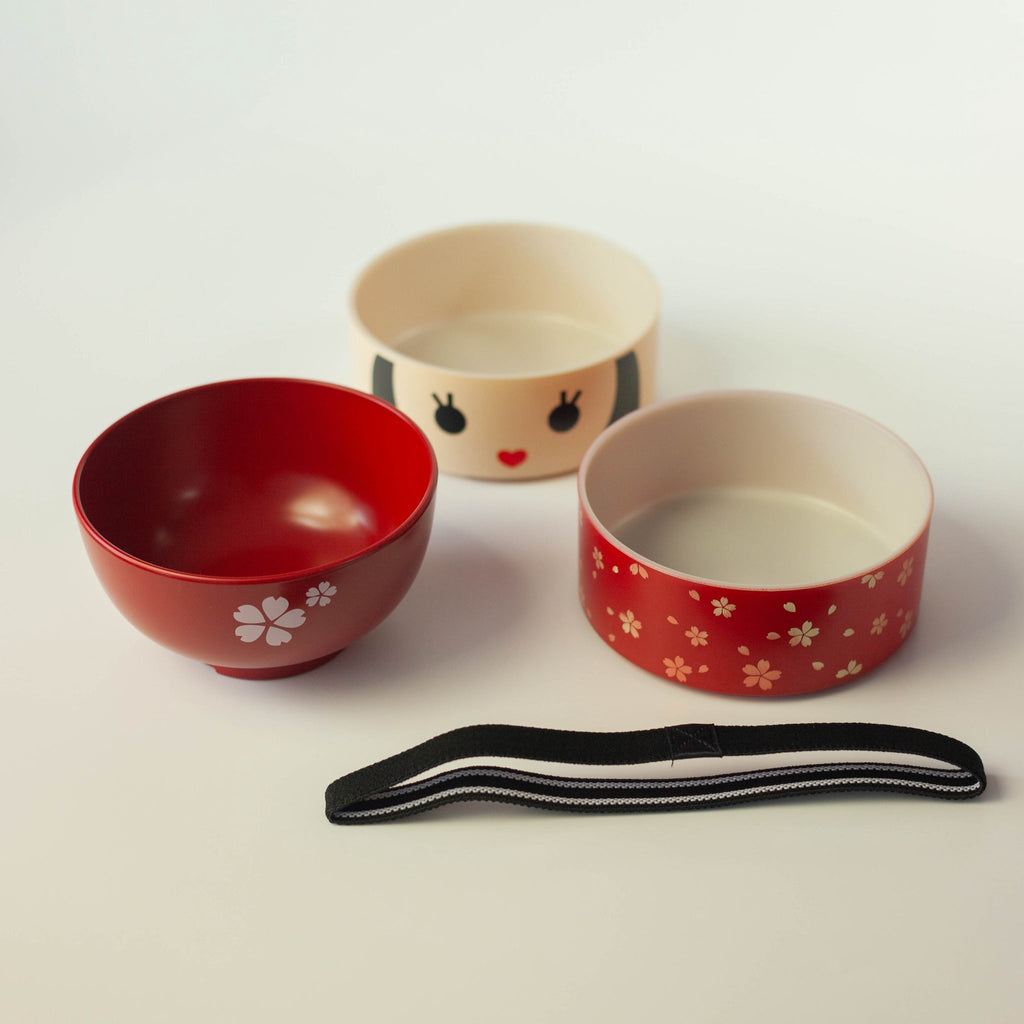 Ensemble Bento Saint Valentin - Kokeshi